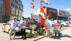 Томск. 12 июня 2025. Активисты НОД на уличных акциях в День России